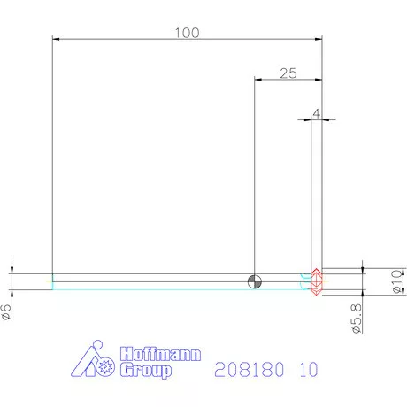 Garant VHM előre- és hátrasorjázó 10 mm