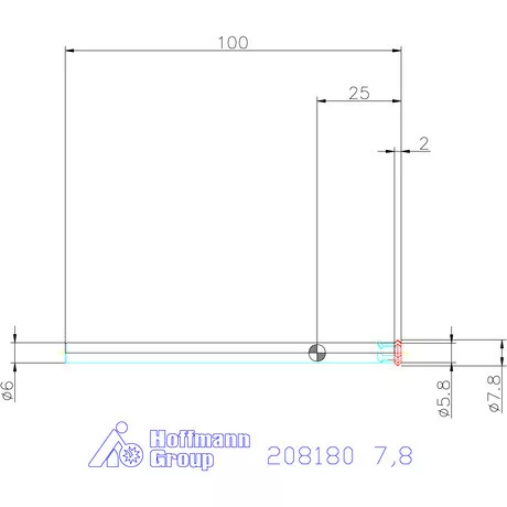 Garant VHM előre- és hátrasorjázó 7,8 mm