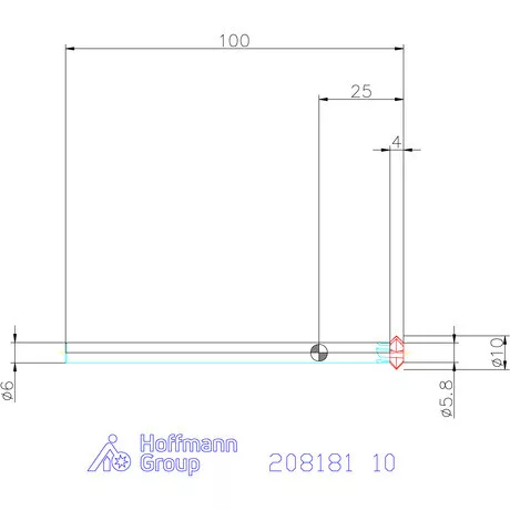 Garant Keményfém előre-/hátrasorjázó spirálszöggel 10 mm