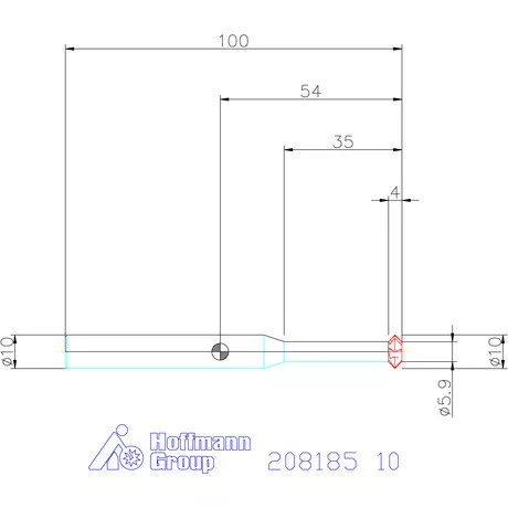 Garant VHM előre- és hátrasorjázó 10 mm