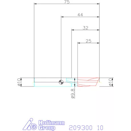Garant VHM maró 10 mm