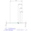 Garant VHM maró balspirállal 1,5 mm