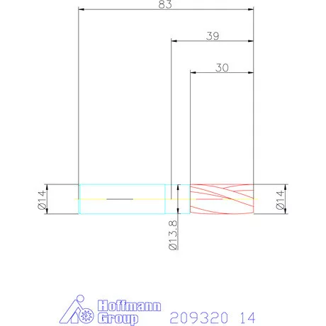 Garant VHM maró 14 mm