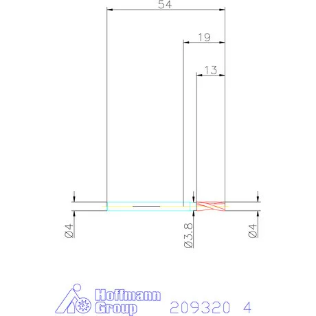 Garant VHM maró 4 mm