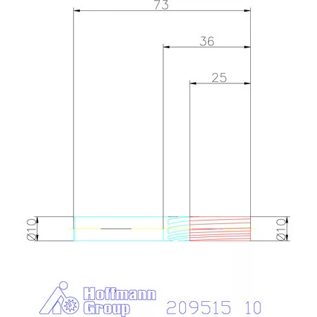Garant VHM maró 10 mm