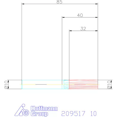 Garant VHM maró 10 mm