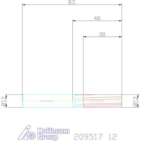 Garant VHM maró 12 mm