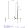 Garant VHM mikromaró 0,1X0,5 mm