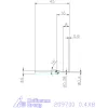 Garant VHM mikromaró 0,4X8 mm