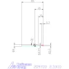 Garant VHM mikromaró 2,5X10 mm