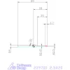 Garant VHM mikromaró 2,5X20 mm