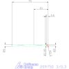 Garant VHM tóruszmaró 3/0,3 mm