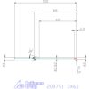 VHM rádiusz másolómaró  3X60 mm