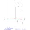 Garant PKD tóruszmaró belső hűtéssel egyenes forgácsolás 10/0,5 mm