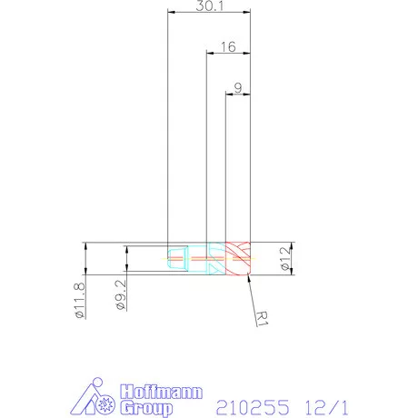 Garant Tóruszmaró fej HPC 12/1 mm