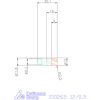 Garant Tóruszmaró fej, keménymegmunkálás 12/0,5 mm