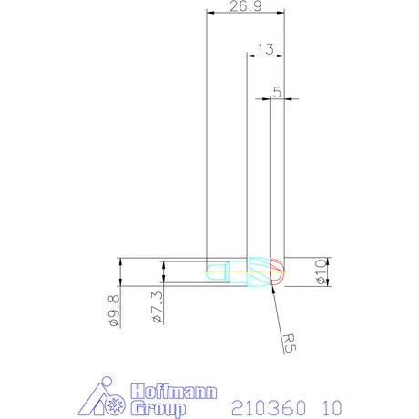 Garant Másolómaró fej 10 mm