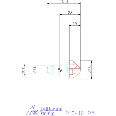 Garant Kúpsüllyesztő 25 mm