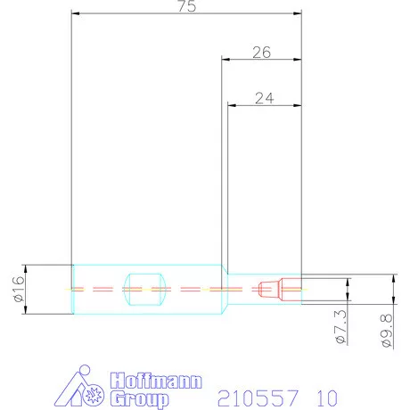 Garant Hengeres befogó belső hűtéssel 10 mm
