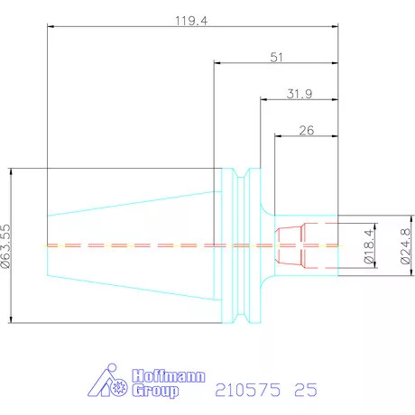 Garant Hengeres befogó 25 mm