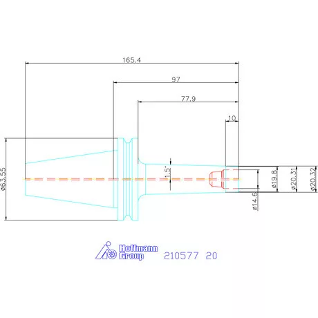 Garant Kúpos befogó 20 mm