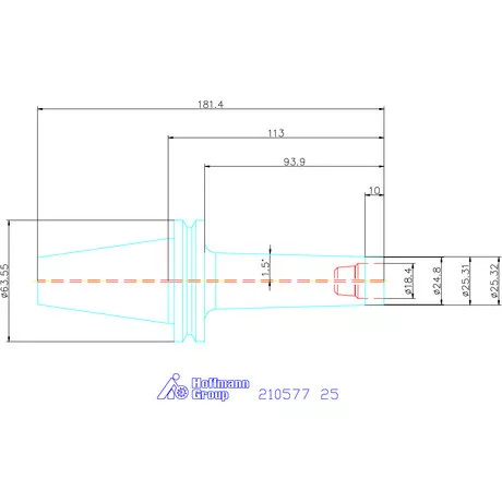 Garant Kúpos befogó 25 mm