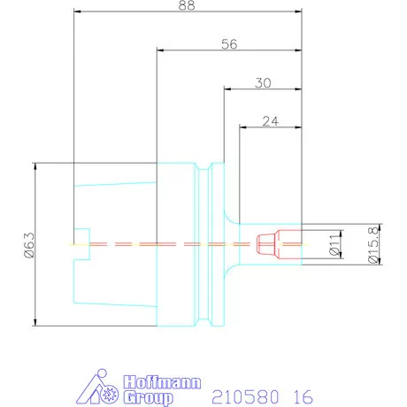 Garant Hengeres befogó 16 mm