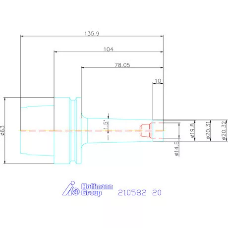 Garant Kúpos befogó 20 mm