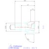 Garant Üregmaró 90° 40/3 mm