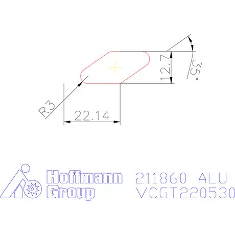 VCGT 220530 FN Gyémántbevonatú ALU