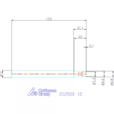 Garant VHM befogó, konfigurálható 10 mm