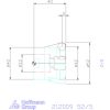 Garant Másoló- és síkmaró indexálással 52/5 mm
