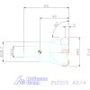 Garant Másoló- és síkmaró indexálással 42/4 mm