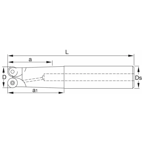 Garant Másolómaró 0° negatív 10 mm