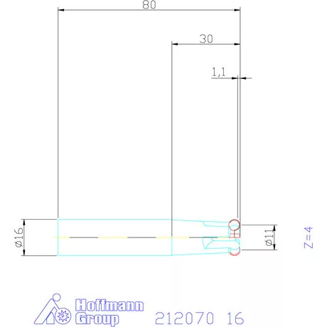 Garant Másolómaró 0° negatív 16 mm