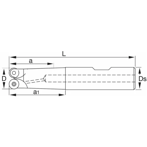 Garant Másolómaró 0° negatív 15L mm