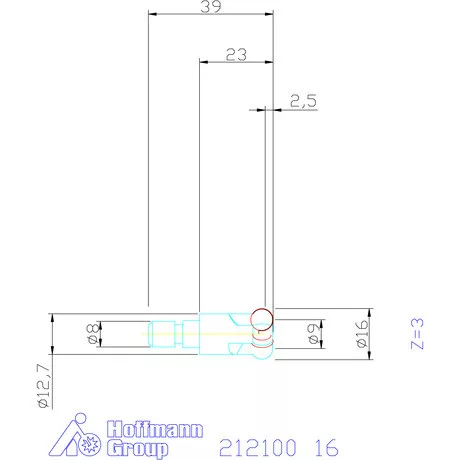 Garant Másolómaró 0° negatív 16 mm