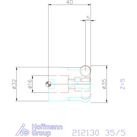 Garant Másolómaró 7° pozitív 35/5 mm