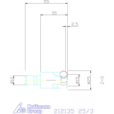 Garant Másolómaró 0° negatív 25/3 mm