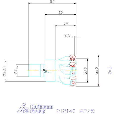 Garant Másolómaró 7° pozitív 42/5 mm