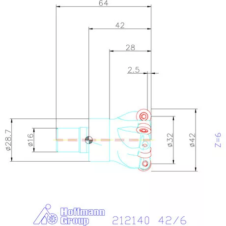 Garant Másolómaró 7° pozitív 42/6 mm