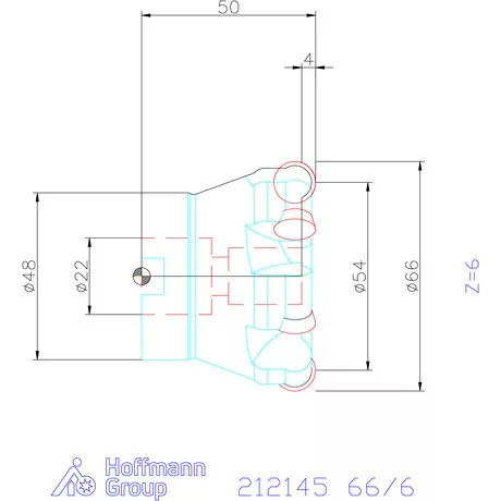 Garant Másolómaró 0° negatív 66/6 mm