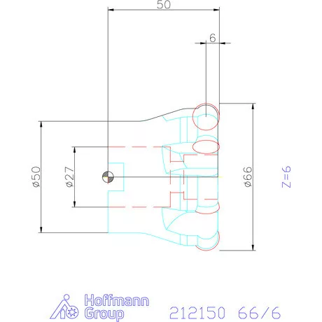 Garant Másolómaró 7° pozitív 66/6 mm