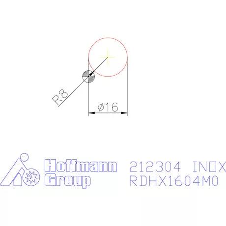 RDHX 1604 MOT pozitív INOX