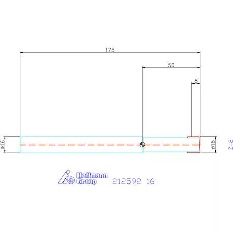 Garant VHM másolómaró extra hosszú 16 mm