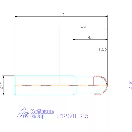 Garant Másolómaró Rövid 25 mm