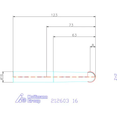 Garant Másolómaró Hosszú 16 mm