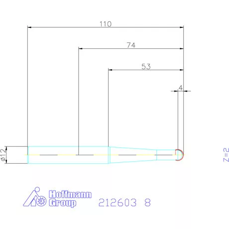 Garant Másolómaró Hosszú 8 mm