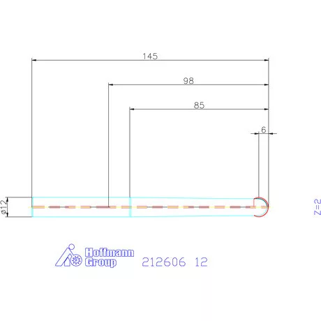 Garant Másolómaró extra hosszú 12 mm