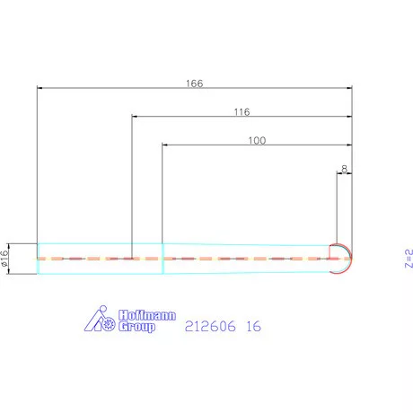 Garant Másolómaró extra hosszú 16 mm